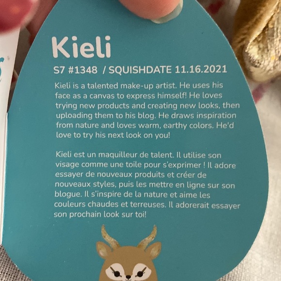 Squishmallows Kieli  antelope - Picture 7 of 7